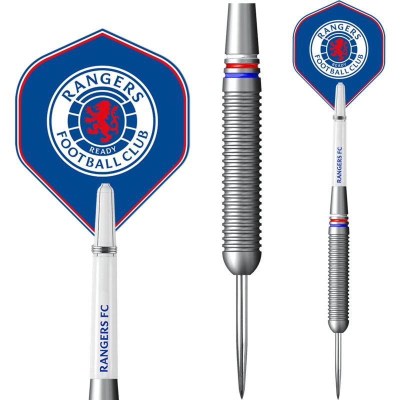 Rangers FC Darts – Steel Tip Brass – Official Licensed – RFC – 22g 22g