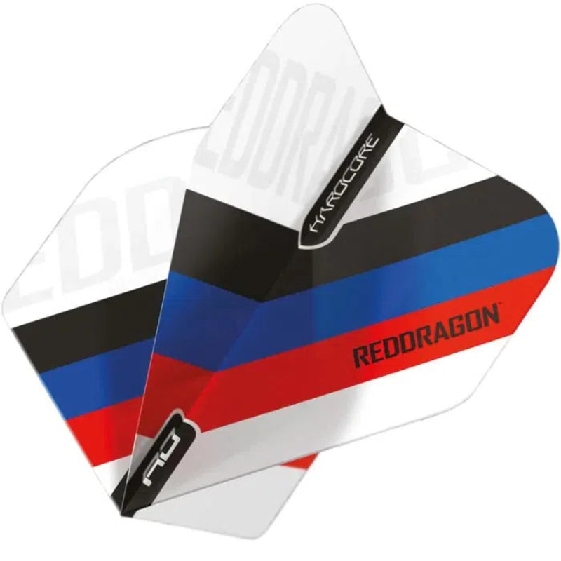 Red Dragon Hardcore XT Radical Red Dragon Tri-Stripe Flights