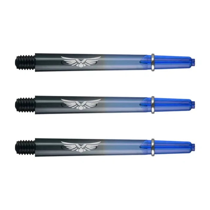 Shot Eagle Claw Dart Shafts – Blue/Black – Medium