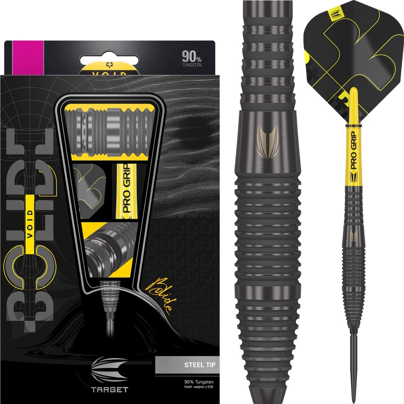 Target – Bolide Void 05 Darts – Swiss Point – Steel Tip – 90% Tungsten – 22g 24g 26g 22 grams