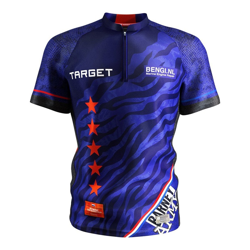 Target Darts Raymond Van Barneveld 2025 Player Shirt Small