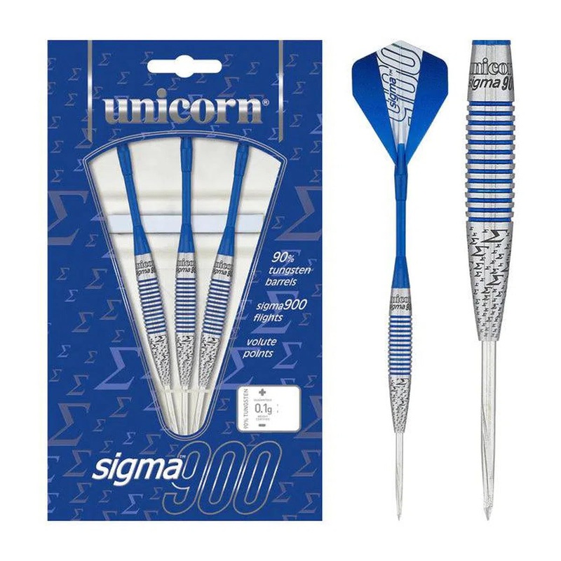 Unicorn Sigma 900 90% Tungsten Steel Tip Darts 21 GRAM