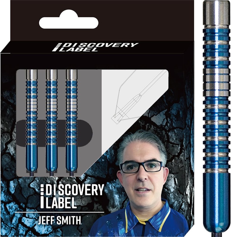 Cosmo Darts – Discovery Label – Steel Tip – Jeff Smith – Blue – 21g 21g