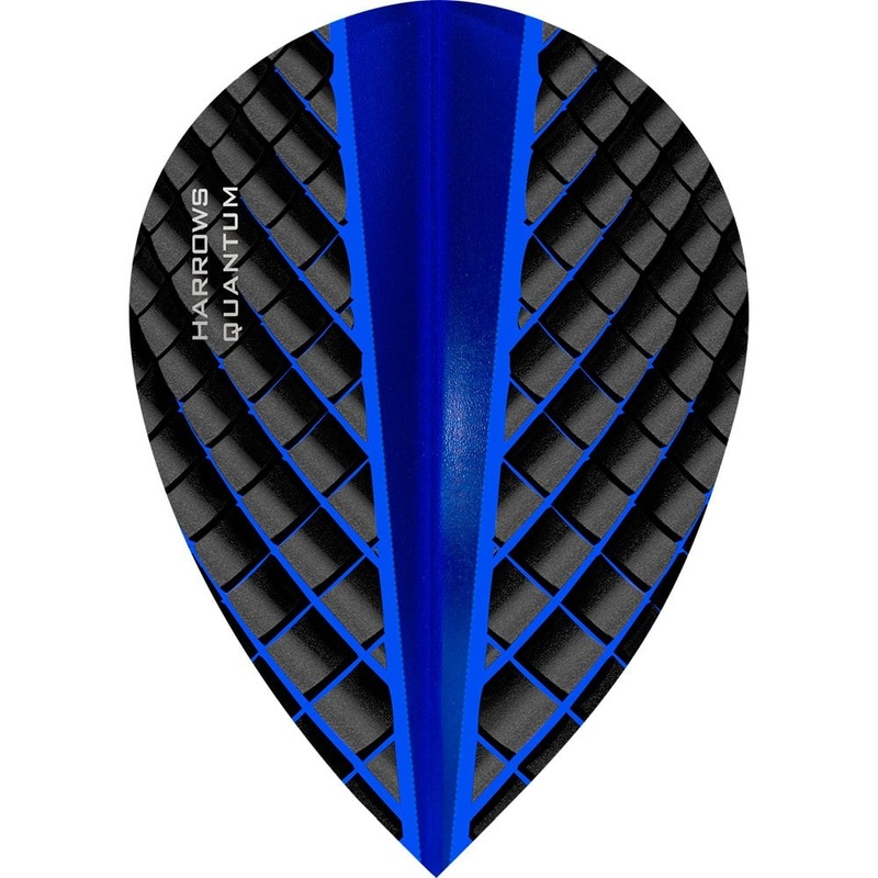 Harrows Quantum Pear Dark Blue Dart Flights