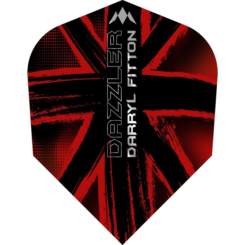 Mission Solo Dart Flights – 100 Micron – No6 – Shape – Darryl Fitton – The Dazzler