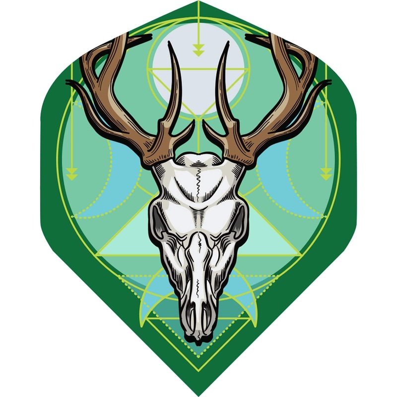 *Shot Celt Dart Flights – 100 Micron – Std – No2 – Stag