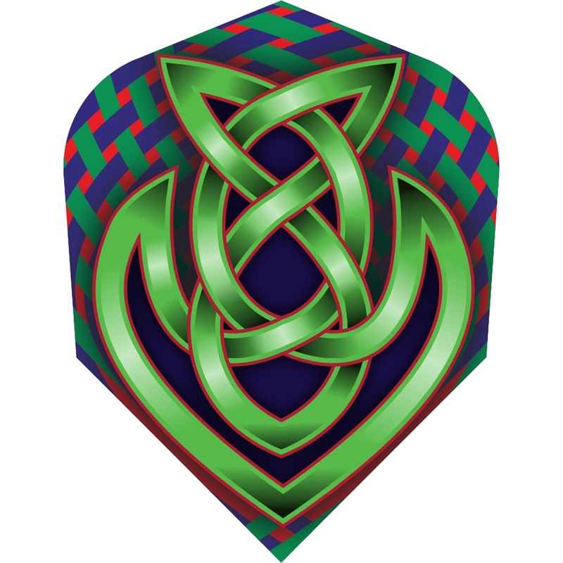 *Shot Celt Dart Flights – 100 Micron – Std – No6 – Claymore