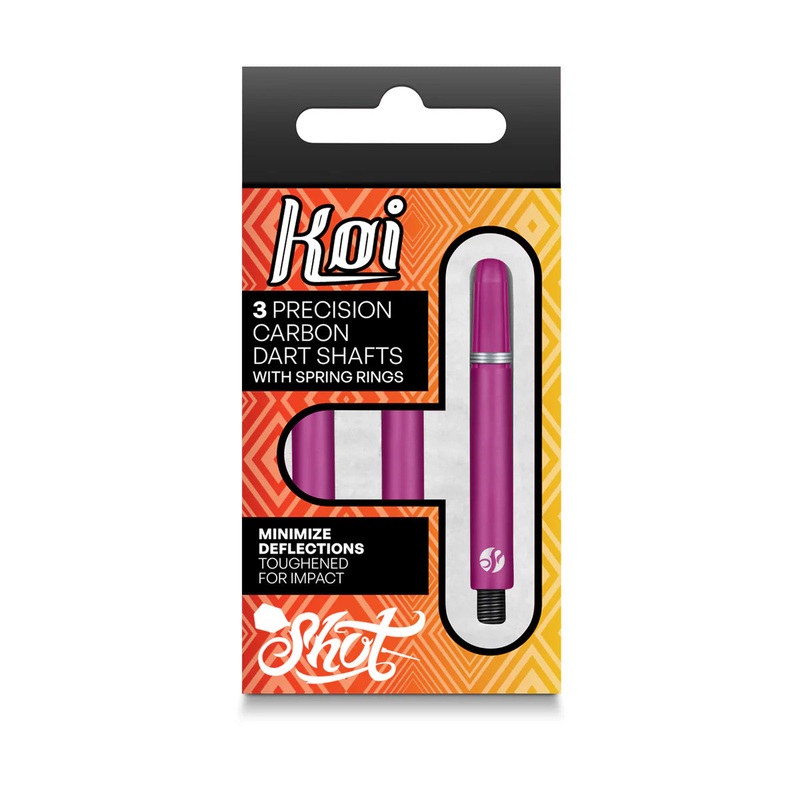 Shot Koi Carbon Dart Shaft – Pink – Short