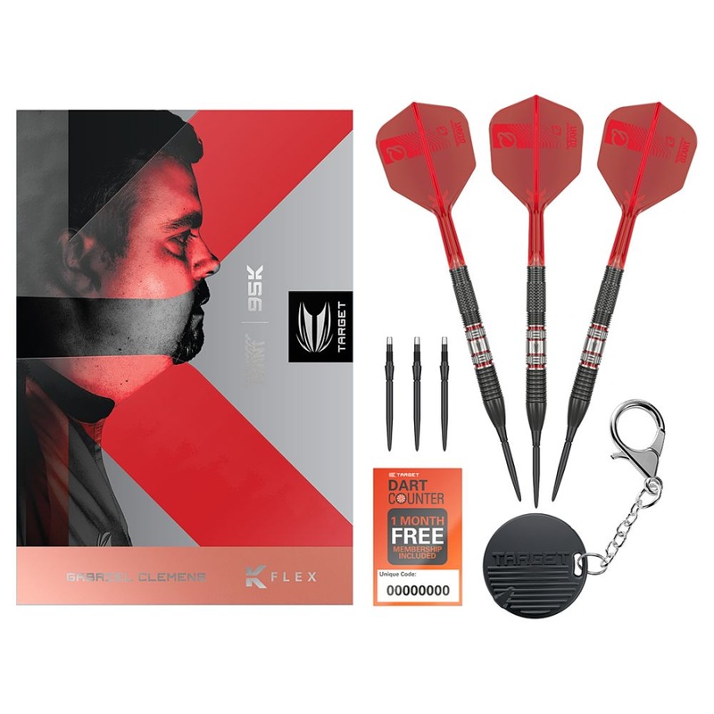 Target Gabriel Clemens 95K SP Steel Tip Darts 2024 21 grams
