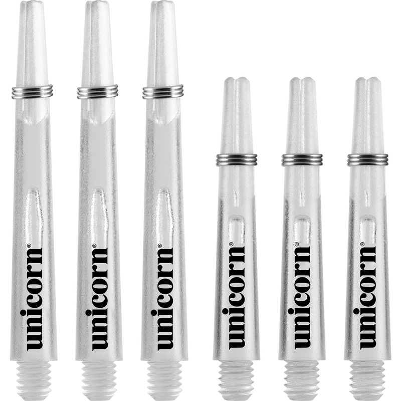 *Unicorn Gripper 3 Mirage Dart Shafts – Clear Medium