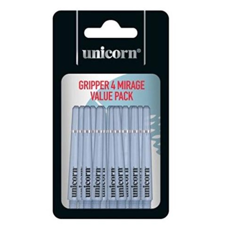 Unicorn Gripper 4 Mirage Blue Value Pack Ring Grip Dart Stems / Shafts Blue Medium