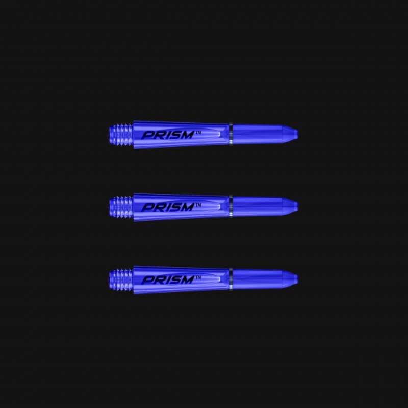 Winmau Prism 1.0 Extra Short Blue Polycarbonate Extra Short (27mm in length excluding thread) Blue