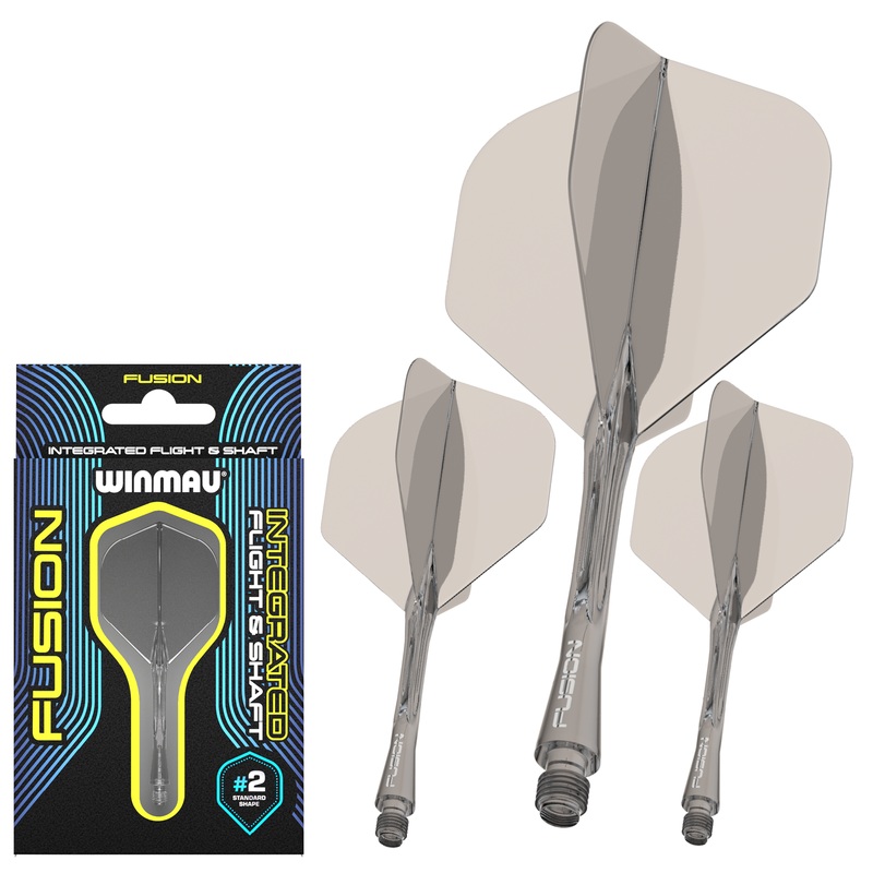 Fusion #2 Integrated Flight & Shaft – Black Tint Short Tint