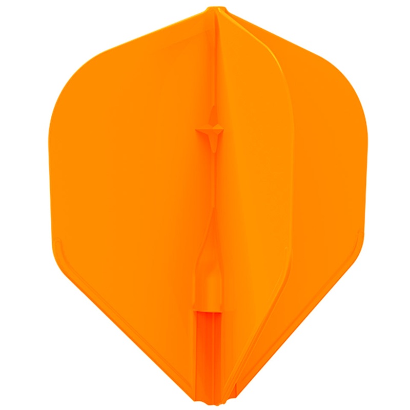 L-Style EZ Dart Flights – L1 / Standard Neon Orange