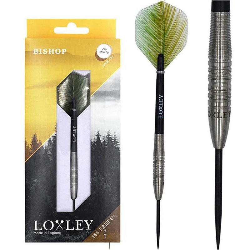 Loxley Bishop 95% Tungsten Steel Tip Darts 21 GRAM