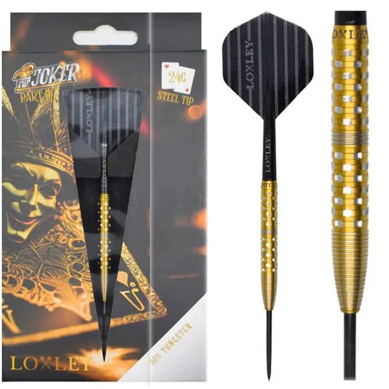 Loxley Joker Part II 90% Tungsten Steel Tip Darts 22 GRAM