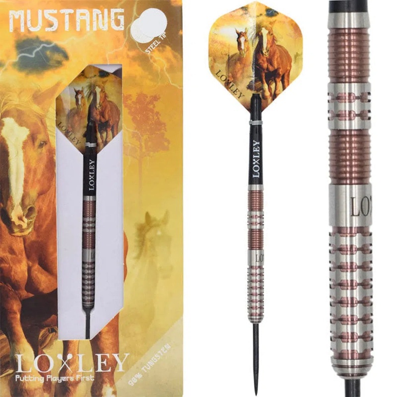 Loxley Mustang 90% Tungsten Steel Tip Darts 22 GRAM