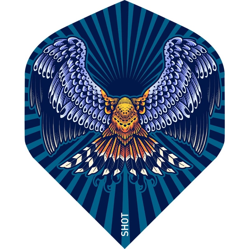 *Shot Birds of Prey Dart Flights – 100 Micron – Std – No2 – Kestrel