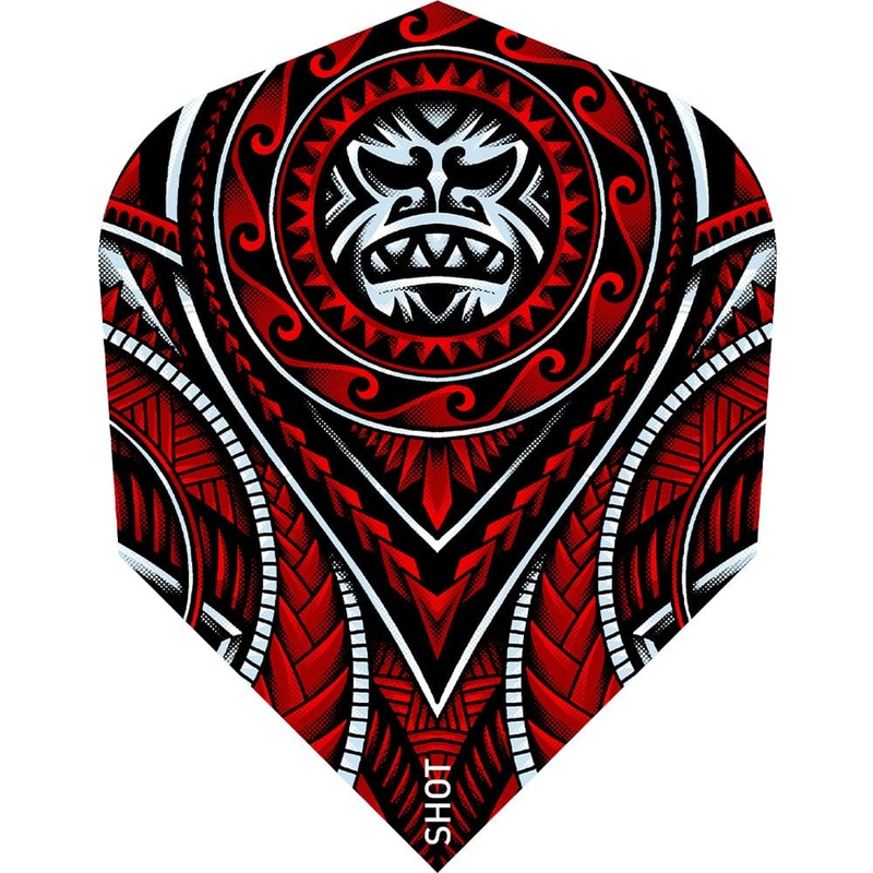 *Shot Tribal Weapon Dart Flights – Std – No6 – Savage