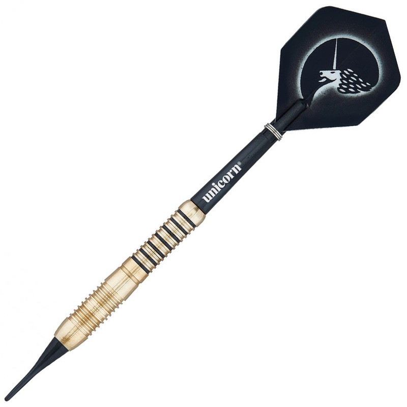 Unicorn Core Brass Style 2 Soft Tip Darts – 18gm