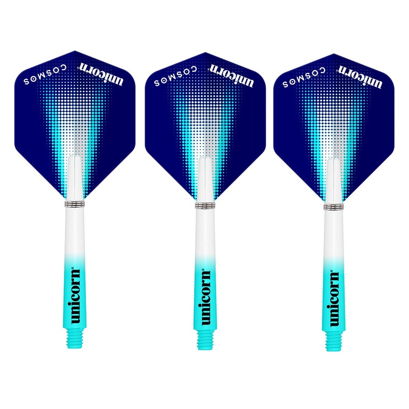 Unicorn Gripper 3 Cosmos Combo Kit Flights With Stems Comet