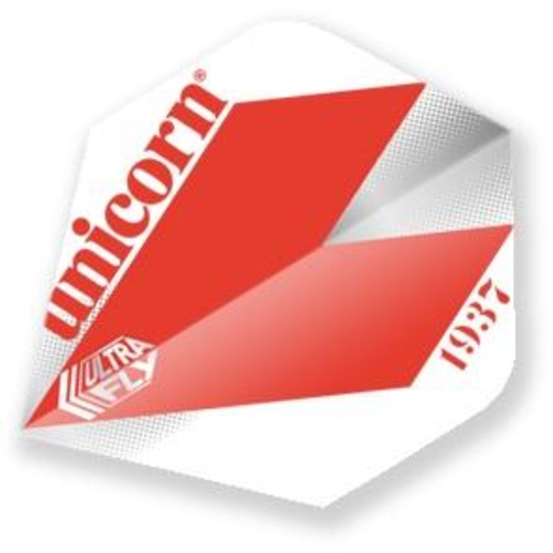 Unicorn Red Comet Ultrafly Standard Shape Dart Flights Red