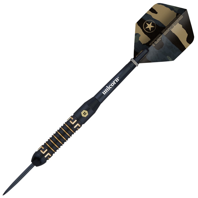 Unicorn Top Brass 1 Steel Tip Darts – 20gm