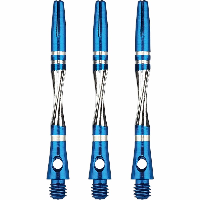 *Unicorn Twist Dart Shafts – Aluminium Stems – Blue Medium