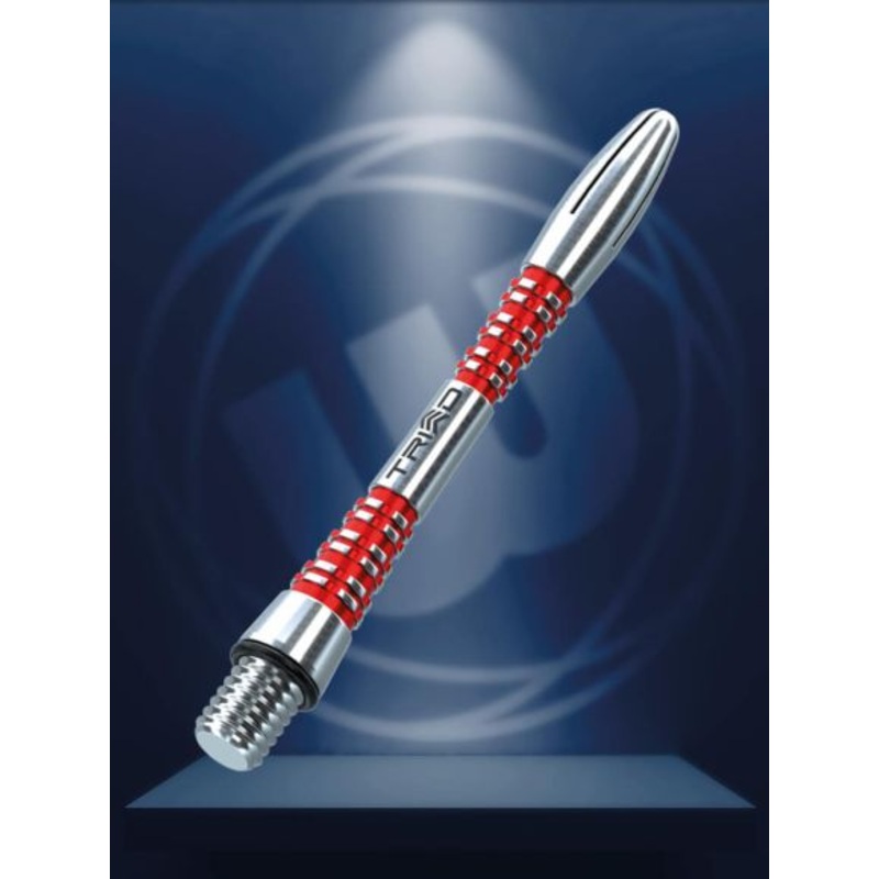 Winmau Triad Aluminium Red Intermediate Aluminium Intermediate (41mm in length excluding thread) Red