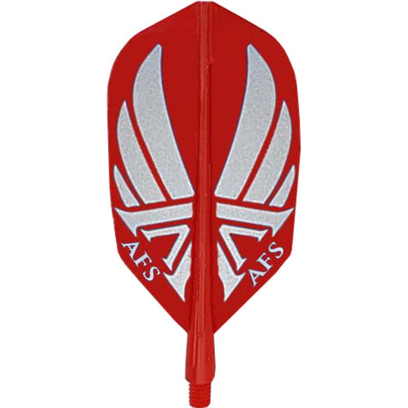 Accurate AFS Dart Flights – Slim Soft Red