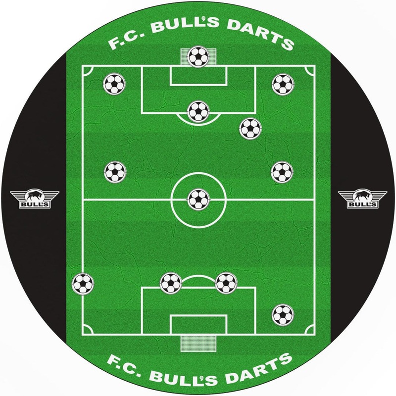 Bulls Football Dartboard – Game Board – Tournament Size Bristle Board