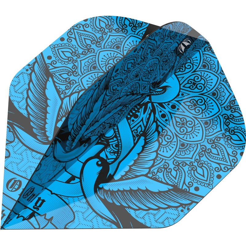Ink Pro.Ultra Blue No2 Dart Flights By Target