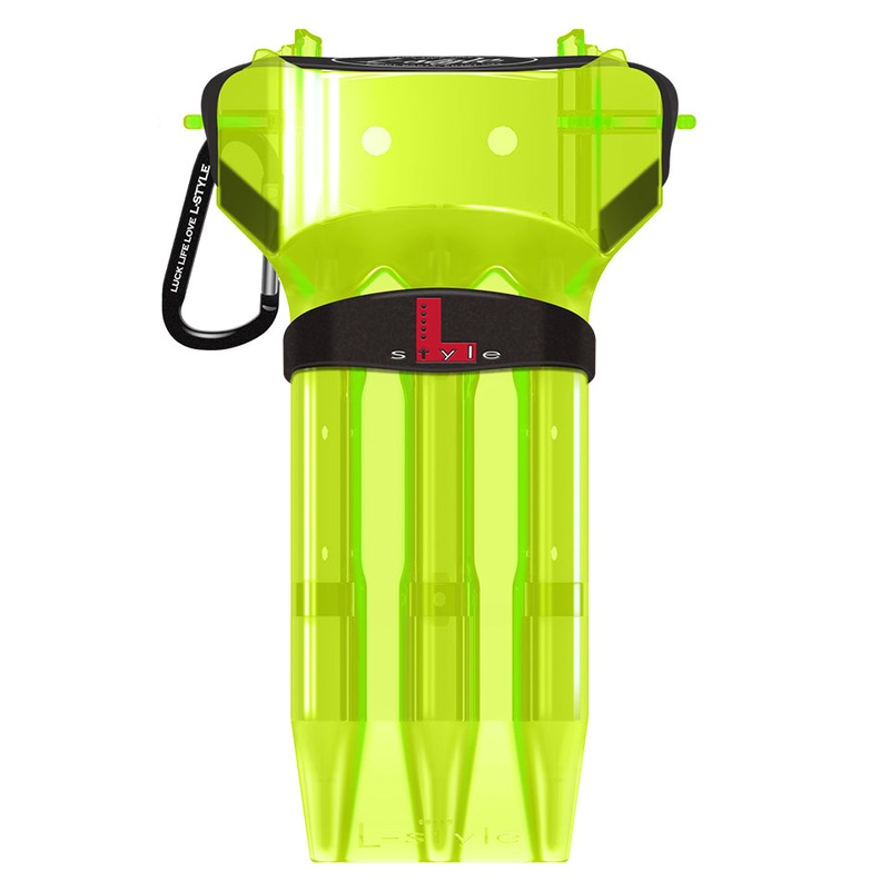 L-Style Krystal One Dart Case – Neon Yellow