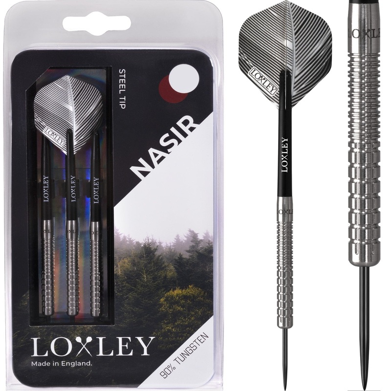 *Loxley Nasir Darts – Steel Tip – Ringed – 22g 22g