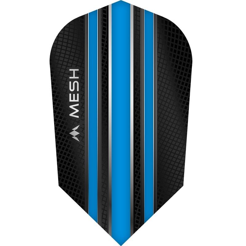 *Mission Mesh Dart Flights – 100 Micron – Slim Aqua Blue