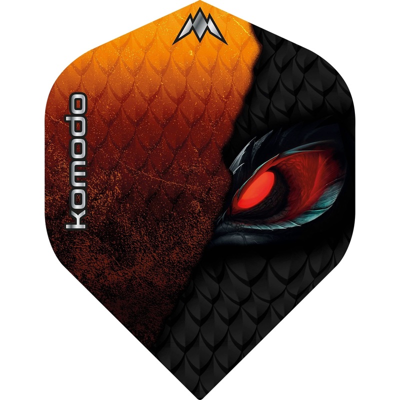 *Mission Solo Dart Flights – 100 Micron – No2 – Std – Komodo