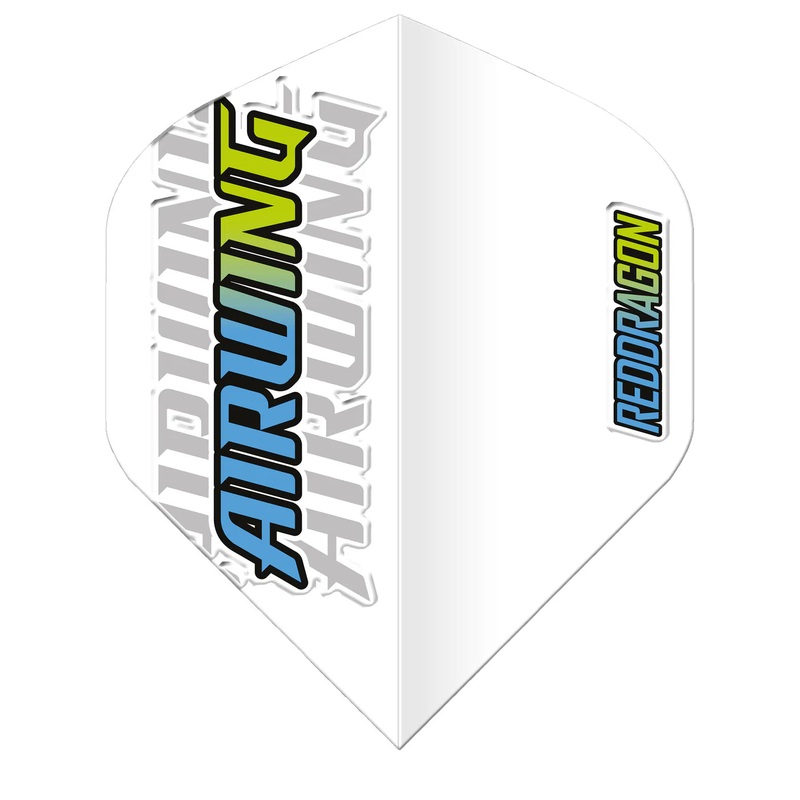 Red Dragon Airwing Molded Standard Flights – Blue Logo Standard 290 Micron High-grade flexible polymer