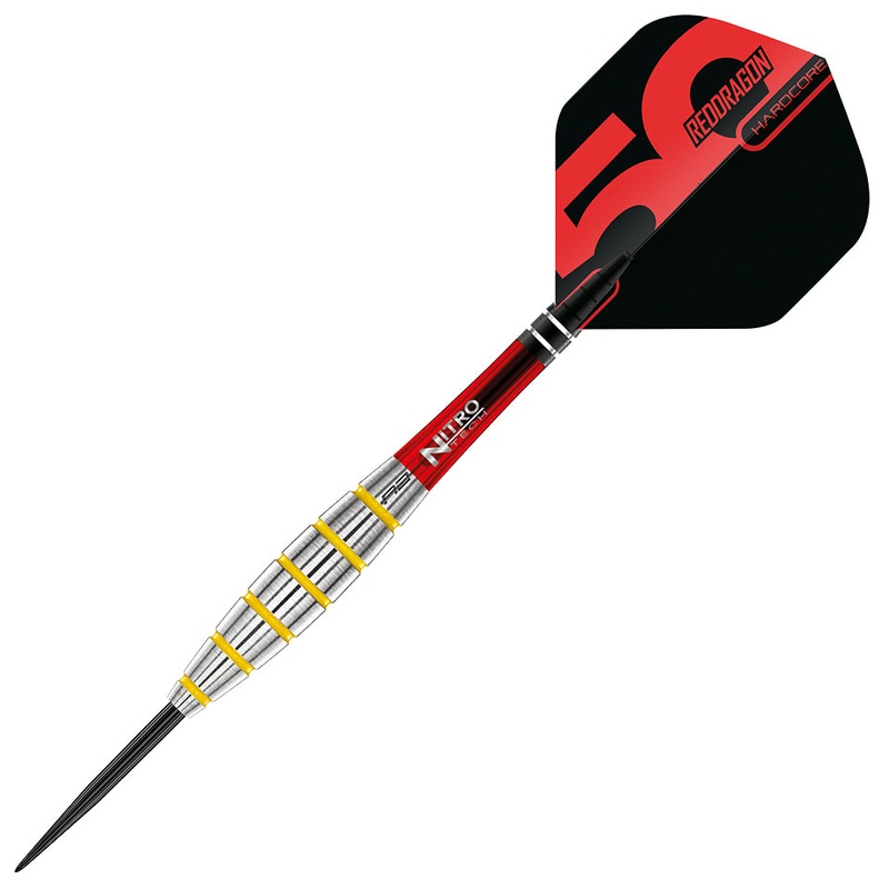 Red Dragon Chunky Stumpy 3 Steel Tip Darts – 24gm