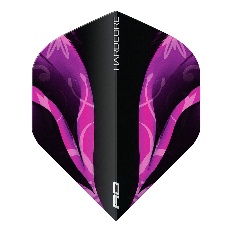 Red Dragon Hardcore Premium Tyrian Dart Flights No2 Standard