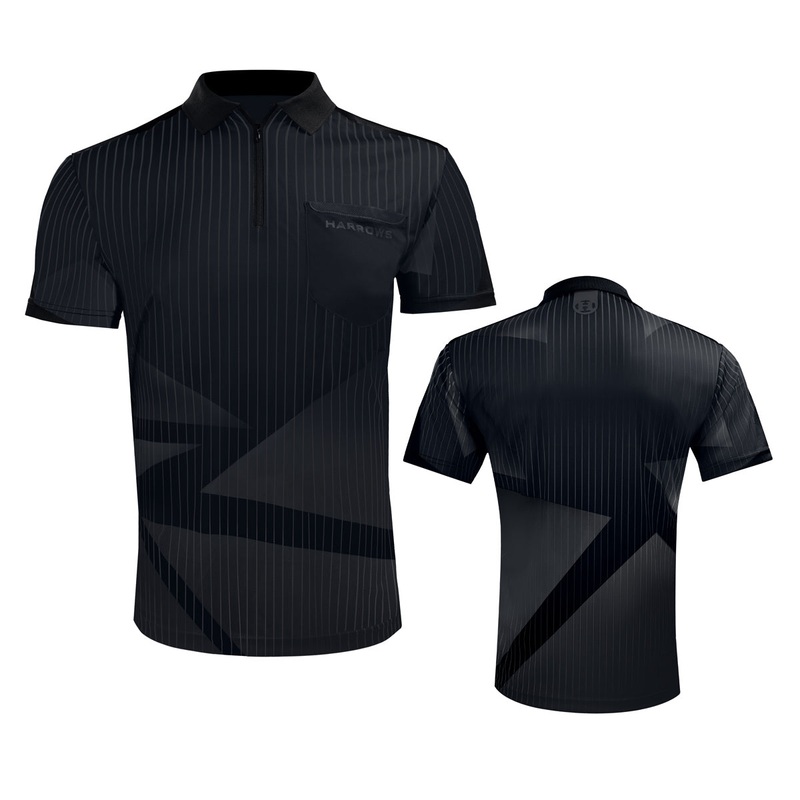 Shard Black Dart Shirt by Harrows Small