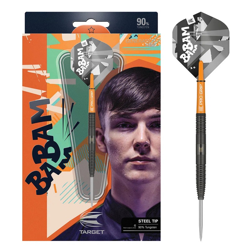 Target Darts Bradley Brooks Gen 1 90% Tungsten Steel Tip Darts 21 GRAM