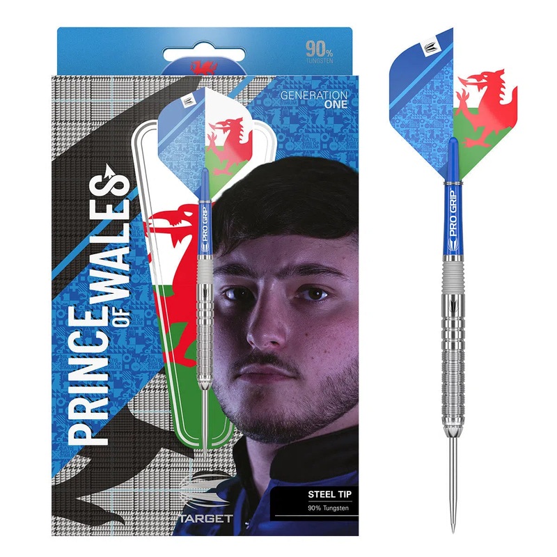 Target Darts Lewy Williams 90% Tungsten Darts Steel Tip Darts 23 GRAM