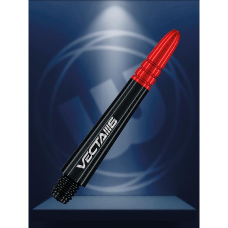 Winmau Vecta Blade 6 Black Intermediate Polycarbonate Intermediate (37mm in length excluding thread) Black
