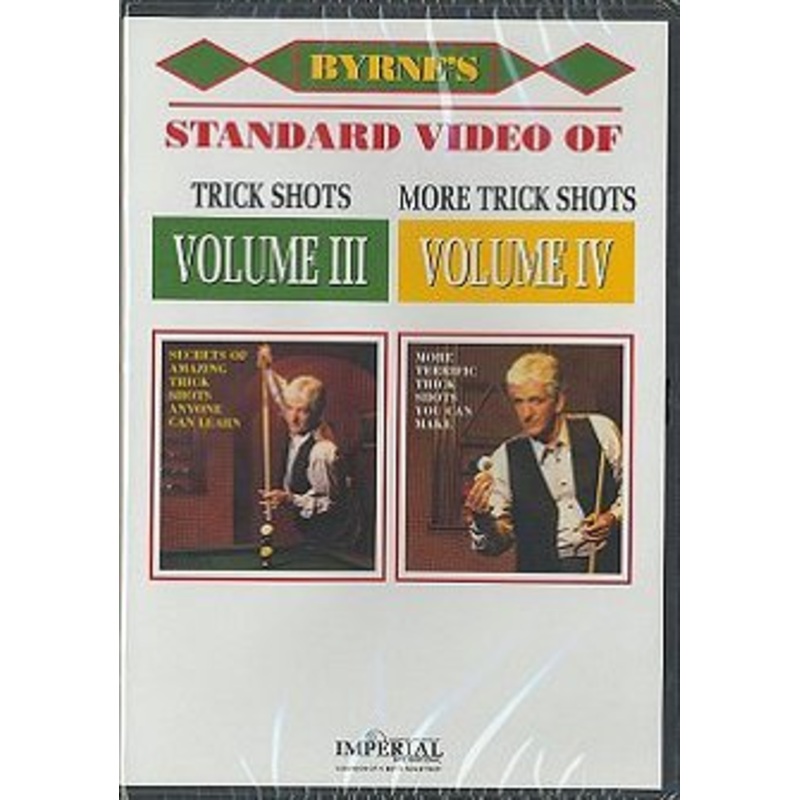 Byrne Dvd Volume 3 And 4 Trick Shots