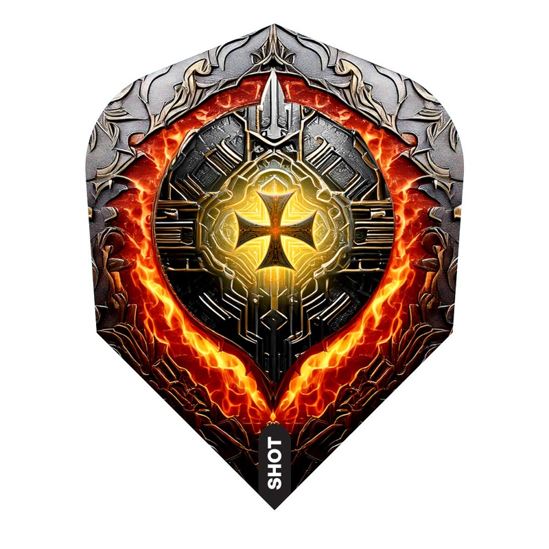 Future Knights Hachette No6 Dart Flights by Shot