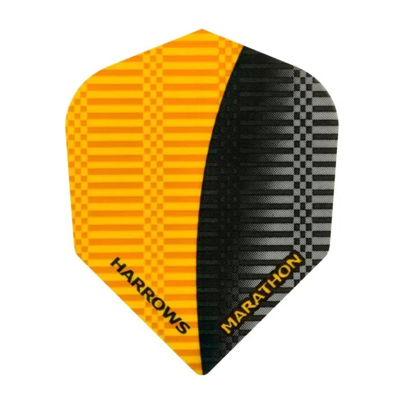 Harrows Marathon Standard Flights – Orange & Black
