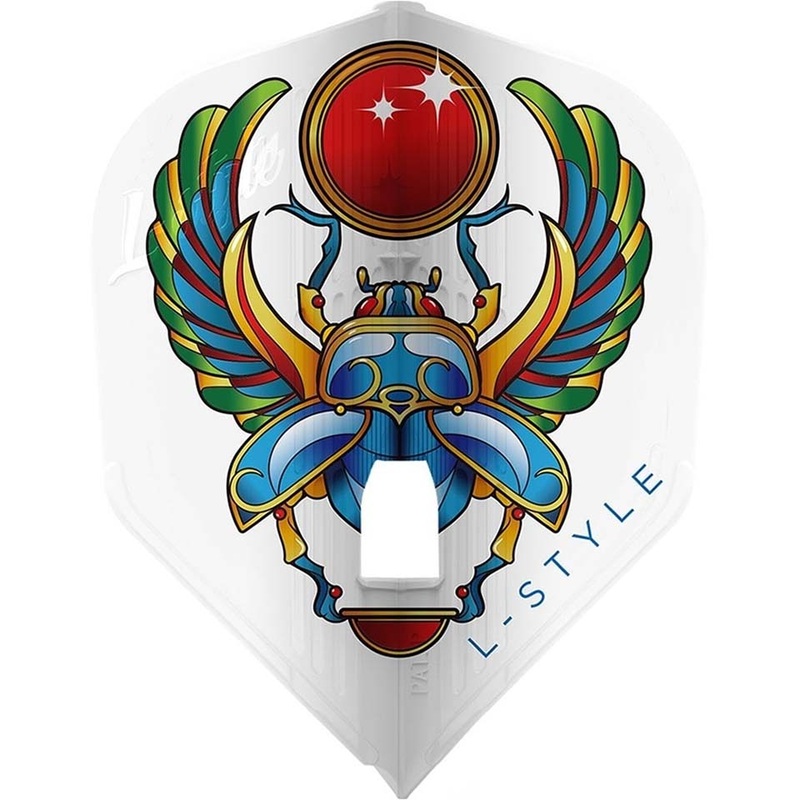 L-Style Pro Kami Anastasia V3 Dart Flights – L3 / Shape White