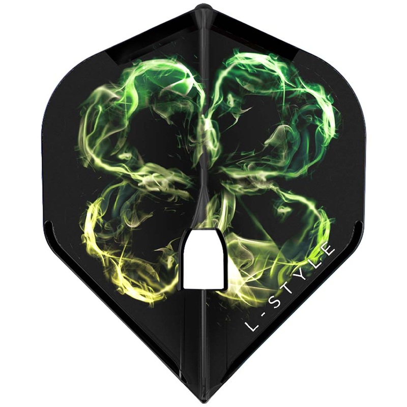 L-Style Pro Robyn Byrne Clover V2 Dart Flights – L1 / Standard Black