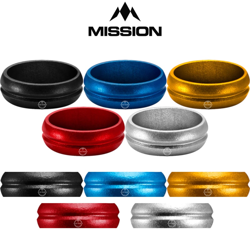 Mission – F-Lock Anodised Aluminium Rings – Flight Lock Black
