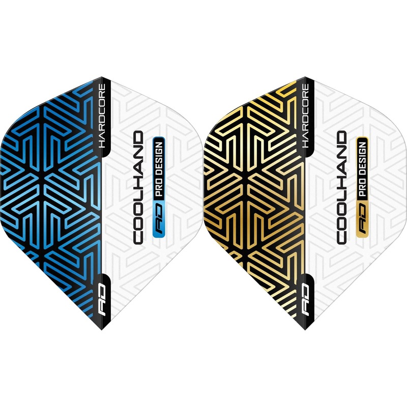 Red Dragon – Luke Humphries Hardcore Premium – Big Wing Dart Flights Blue